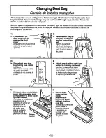 Предварительный просмотр 14 страницы Panasonic MCV5227 - UPRIGHT VACUUM Operating Instructions Manual