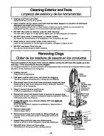 Предварительный просмотр 18 страницы Panasonic MCV5227 - UPRIGHT VACUUM Operating Instructions Manual