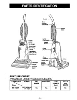 Предварительный просмотр 5 страницы Panasonic MCV5237 - UPRIGHT VACUUM-QKDR Operating Instructions Manual