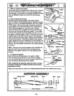 Предварительный просмотр 16 страницы Panasonic MCV5237 - UPRIGHT VACUUM-QKDR Operating Instructions Manual