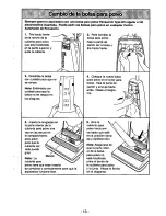 Предварительный просмотр 33 страницы Panasonic MCV5237 - UPRIGHT VACUUM-QKDR Operating Instructions Manual