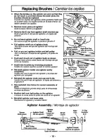 Preview for 18 page of Panasonic MCV5257 - UPRIGHT VACUUM Operating Instructions Manual