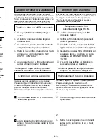 Предварительный просмотр 21 страницы Panasonic MCV5258 - UPRIGHT VACUUMC-PLAT Operating Instructions Manual