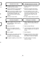 Предварительный просмотр 29 страницы Panasonic MCV5258 - UPRIGHT VACUUMC-PLAT Operating Instructions Manual