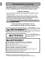 Предварительный просмотр 3 страницы Panasonic MCV5261 - UPRIGHT VACUUM PLAT Operating Instructions Manual