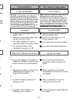 Предварительный просмотр 21 страницы Panasonic MCV5261 - UPRIGHT VACUUM PLAT Operating Instructions Manual