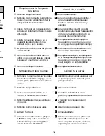 Предварительный просмотр 29 страницы Panasonic MCV5261 - UPRIGHT VACUUM PLAT Operating Instructions Manual