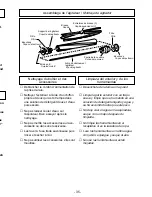 Предварительный просмотр 35 страницы Panasonic MCV5271 - UPRIGHT VACUUM PLAT Operating Instructions Manual