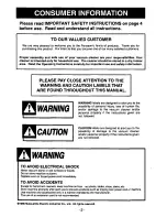 Preview for 2 page of Panasonic MCV5320 - UPRIGHT VACUUM-QKDR Operating Instructions Manual