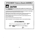 Preview for 7 page of Panasonic MCV5320 - UPRIGHT VACUUM-QKDR Operating Instructions Manual