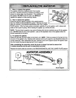 Предварительный просмотр 15 страницы Panasonic MCV5330 - UPRIGHT VACUUM 12.0 Operating Instructions Manual