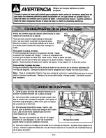 Предварительный просмотр 33 страницы Panasonic MCV5330 - UPRIGHT VACUUM 12.0 Operating Instructions Manual