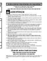 Preview for 7 page of Panasonic MCV5706 - UPRIGHT VACUUM Operating Instructions Manual