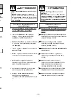 Preview for 27 page of Panasonic MCV5706 - UPRIGHT VACUUM Operating Instructions Manual