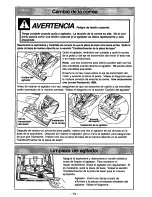 Предварительный просмотр 34 страницы Panasonic MCV5710 - UPRIGHT VACUUM-QKDR Operating Instructions Manual