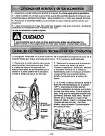 Предварительный просмотр 36 страницы Panasonic MCV5710 - UPRIGHT VACUUM-QKDR Operating Instructions Manual