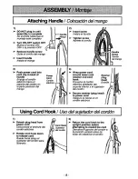 Preview for 8 page of Panasonic MCV5726 - UPRIGHT VACUUM Operating Instructions Manual