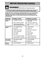 Preview for 19 page of Panasonic MCV5726 - UPRIGHT VACUUM Operating Instructions Manual