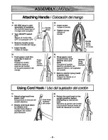 Предварительный просмотр 8 страницы Panasonic MCV5730 - UPRIGHT VACUUM Operating Instructions Manual