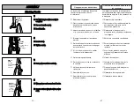 Предварительный просмотр 12 страницы Panasonic MCV5734 - UPRIGHT VACUUM Operating Manual