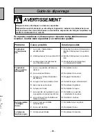 Предварительный просмотр 39 страницы Panasonic MCV5744 - UPRIGHT VACUUM Operating Instructions Manual