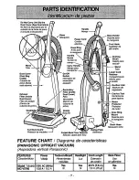 Предварительный просмотр 7 страницы Panasonic MCV5760 - UPRIGHT VACUUM Operating Instructions Manual