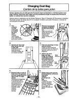 Предварительный просмотр 15 страницы Panasonic MCV5760 - UPRIGHT VACUUM Operating Instructions Manual