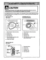 Предварительный просмотр 8 страницы Panasonic MCV6602 - UPRIGHT VACUUM Operating Instructions Manual