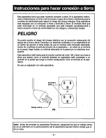 Предварительный просмотр 25 страницы Panasonic MCV6602 - UPRIGHT VACUUM Operating Instructions Manual