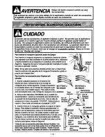 Предварительный просмотр 31 страницы Panasonic MCV6602 - UPRIGHT VACUUM Operating Instructions Manual