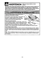 Предварительный просмотр 34 страницы Panasonic MCV6602 - UPRIGHT VACUUM Operating Instructions Manual