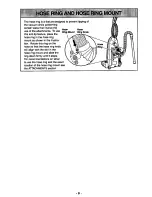 Предварительный просмотр 9 страницы Panasonic MCV6980 - UPRIGHT VACUUM-QKDR Operating Instructions Manual