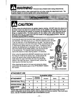 Предварительный просмотр 11 страницы Panasonic MCV6980 - UPRIGHT VACUUM-QKDR Operating Instructions Manual