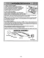 Предварительный просмотр 16 страницы Panasonic MCV6980 - UPRIGHT VACUUM-QKDR Operating Instructions Manual