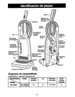 Предварительный просмотр 25 страницы Panasonic MCV6980 - UPRIGHT VACUUM-QKDR Operating Instructions Manual