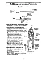 Предварительный просмотр 9 страницы Panasonic MCV7309 - UPRIGHT VACUUM Operating Instructions Manual