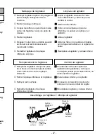 Предварительный просмотр 37 страницы Panasonic MCV7314 - UPRIGHT VACUUM-MULTI-LANG Operating Instructions Manual