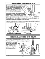 Preview for 9 page of Panasonic MCV7320 - UPRIGHT VACUUM-QKDR Operating Instructions Manual