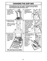 Предварительный просмотр 13 страницы Panasonic MCV7337 - UPRIGHT VACUUM-QKDR Operating Instructions Manual