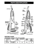 Предварительный просмотр 5 страницы Panasonic MCV7347 - UPRIGHT VACUUM-QKDR Operating Instructions Manual