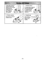 Предварительный просмотр 36 страницы Panasonic MCV7347 - UPRIGHT VACUUM-QKDR Operating Instructions Manual