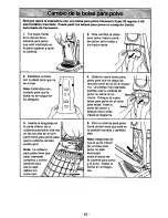 Предварительный просмотр 39 страницы Panasonic MCV7347 - UPRIGHT VACUUM-QKDR Operating Instructions Manual