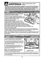 Предварительный просмотр 40 страницы Panasonic MCV7347 - UPRIGHT VACUUM-QKDR Operating Instructions Manual