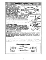 Предварительный просмотр 43 страницы Panasonic MCV7347 - UPRIGHT VACUUM-QKDR Operating Instructions Manual