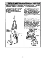 Предварительный просмотр 45 страницы Panasonic MCV7347 - UPRIGHT VACUUM-QKDR Operating Instructions Manual