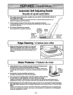 Предварительный просмотр 10 страницы Panasonic MCV7348 - UPRIGHT VACUUM-PLAT Operating Instructions Manual