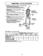 Предварительный просмотр 13 страницы Panasonic MCV7348 - UPRIGHT VACUUM-PLAT Operating Instructions Manual