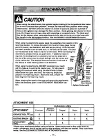 Предварительный просмотр 11 страницы Panasonic MCV7365 - UPRIGHT VACUUM-QKDR Operating Instructions Manual