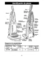 Предварительный просмотр 25 страницы Panasonic MCV7365 - UPRIGHT VACUUM-QKDR Operating Instructions Manual