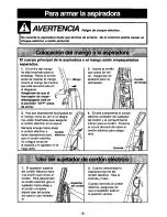 Предварительный просмотр 26 страницы Panasonic MCV7365 - UPRIGHT VACUUM-QKDR Operating Instructions Manual